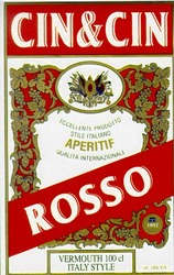 Заявка на торговельну марку № 93041186: cin & cin rosso aperitif