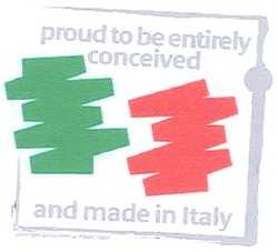 Заявка на торговельну марку № m200700498: proud to be entirely conceived and made in italy