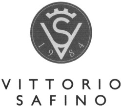 Свідоцтво торговельну марку № 236891 (заявка m201608639): sv; vs; vittorio safino; 1984