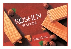 Заявка на торговельну марку № m201809456: roshen wafers; hazelnut; made with expertise; created with passion