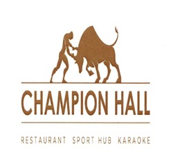 Заявка на торговельну марку № m201924492: champion hall; restaurant sport hub karaoke