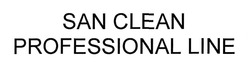 Свідоцтво торговельну марку № 305595 (заявка m201926578): san clean professional line