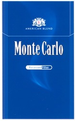 Свідоцтво торговельну марку № 119112 (заявка m200900221): american blend; mc; monte carlo; recessed filter; мс