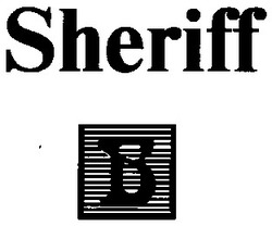 Заявка на торговельну марку № 97113607: sheriff b; в