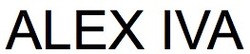 Свідоцтво торговельну марку № 295871 (заявка m201907017): alex iva