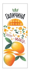 Заявка на торговельну марку № m202403512: йогурт - манго; галичина