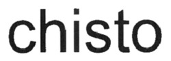 Заявка на торговельну марку № m202608746: chisto