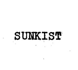 Свідоцтво торговельну марку № 2217 (заявка 5): sunkist