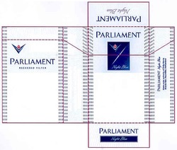 Свідоцтво торговельну марку № 162543 (заявка m201210021): parliament; recessed filter; night blue