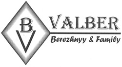 Свідоцтво торговельну марку № 177727 (заявка m201220744): bv; valber; berezhnyy & family