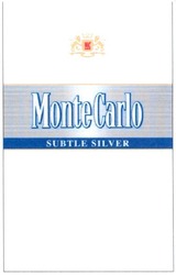 Свідоцтво торговельну марку № 93470 (заявка m200620239): montecarlo; monte carlo; subtle silver; мс; mc