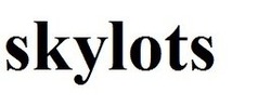 Свідоцтво торговельну марку № 242268 (заявка m201622215): skylots