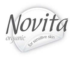 Заявка на торговельну марку № m202127151: novita; organic; for sensitive skin