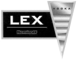 Свідоцтво торговельну марку № 134634 (заявка m200913218): lex; vodka; nemiroff
