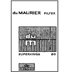 Свідоцтво торговельну марку № 4538 (заявка 122039/SU): du maurier
