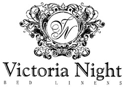 Заявка на торговельну марку № m200902374: vn; victoria night; bed linens