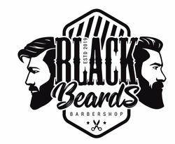 Свідоцтво торговельну марку № 312186 (заявка m201931811): black beards barbershop; estd 2019