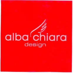 Свідоцтво торговельну марку № 71200 (заявка m200505154): alba chiara; design
