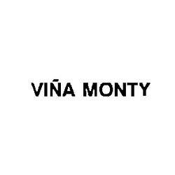 Свідоцтво торговельну марку № 5355 (заявка 71211/SU): vina monty