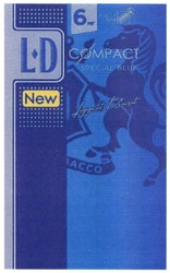 Свідоцтво торговельну марку № 215366 (заявка m201606005): l-d; ld; new; compact; special blue; tobacco; liggett ducat; recessed filter; 6мг
