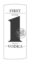 Заявка на торговельну марку № m201720453: first guild premium vodka 1
