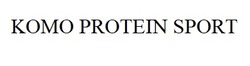 Заявка на торговельну марку № m202206588: комо; komo protein sport