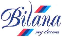 Свідоцтво торговельну марку № 77489 (заявка m200513898): bilana; my dreams