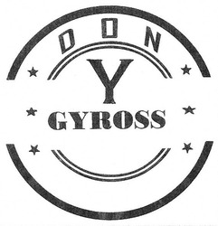 Заявка на торговельну марку № m201720505: don y gyross