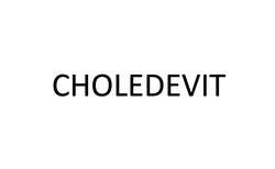 Свідоцтво торговельну марку № 330620 (заявка m202105763): choledevit