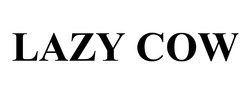 Заявка на торговельну марку № m202603495: lazy cow