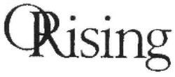 Свідоцтво торговельну марку № 125101 (заявка m200802874): orising; o rising; о