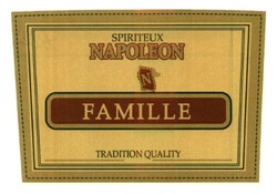 Свідоцтво торговельну марку № 244991 (заявка m201625593): spiriteux; napoleon; famille; tradition quality