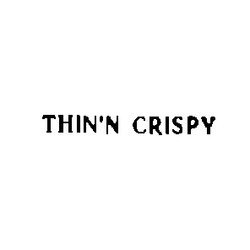 Свідоцтво торговельну марку № 5144 (заявка 109022/SU): thin'n crispy; thinn