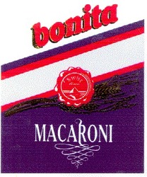 Свідоцтво торговельну марку № 25781 (заявка 2000072977): bonita; macaroni