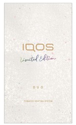 Свідоцтво торговельну марку № 322100 (заявка m202022792): iqos; limited edition; duo; tobacco heating system