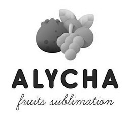 Заявка на торговельну марку № m202325052: alycha fruits sublimation