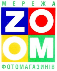 Заявка на торговельну марку № 2004032242: zoom; мережа фотомагазинів