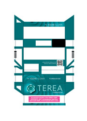 Заявка на торговельну марку № m202600509: не використовуйте стіки terea з iqos originals, або попередніми версіями пристроїв iqos, в конструкції яких є лезо.; 20 стіків з фільтром; smartcore sticks; for iqos iluma; terea turquoise