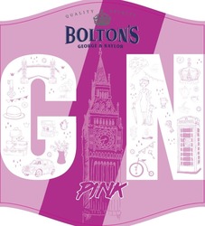 Заявка на торговельну марку № m201928960: bolton's; boltons; g/n; george&naylor; gn; pink; quality spirits