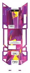 Заявка на торговельну марку № m202215146: neo demi purple yellow mix; made to be heated; a balanced premium tobacco that change to pineapple or berry flavour with double capsules; designed for glo