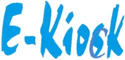 Заявка на торговельну марку № 2003010085: е-кіоск; e-kiosk; e-kiock