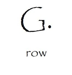 Свідоцтво торговельну марку № 232114 (заявка m201605033): g. row; g.row