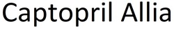 Заявка на торговельну марку № m202513266: captopril allia