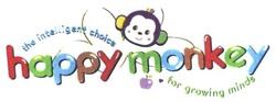 Свідоцтво торговельну марку № 257030 (заявка m201716334): happy monkey; the intelligent choice for growing minds