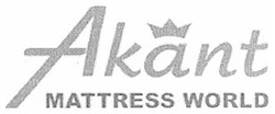 Свідоцтво торговельну марку № 132261 (заявка m200912304): akant mattress world
