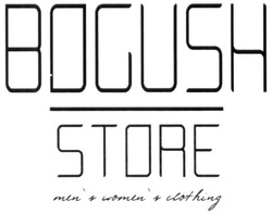 Свідоцтво торговельну марку № 218670 (заявка m201509495): bogush store; men's women's clothing; womens