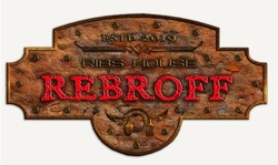 Свідоцтво торговельну марку № 289535 (заявка m201902062): rebroff; ribs house; estd 2019