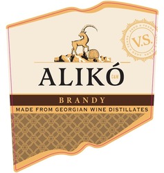 Заявка на торговельну марку № m202605303: с; aged 3 years; vs; v.s.; made from georgian wine distillates; brandy; c&w; aliko