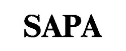 Свідоцтво торговельну марку № 22589 (заявка 98093665): sapa