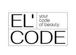 Заявка на торговельну марку № m202216001: your code of beauty; el'